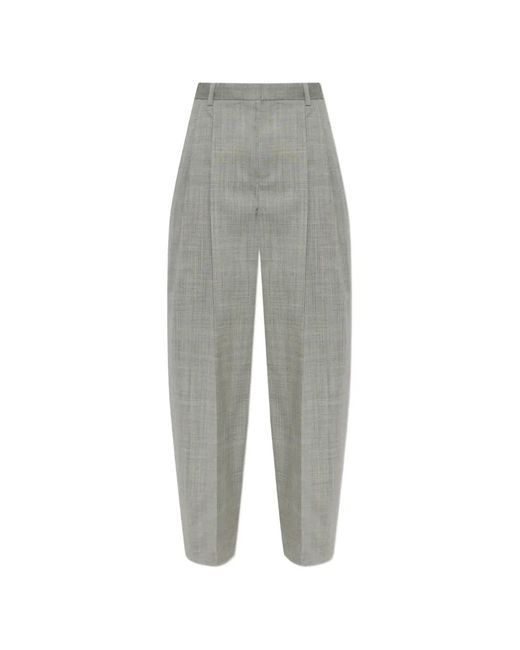 Alexander Wang Wollen Plooibroek in het Gray