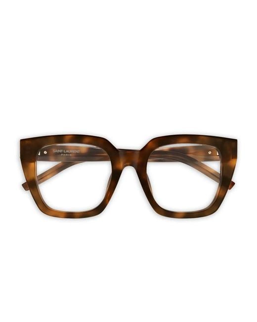 Saint Laurent Brown Square Glasses