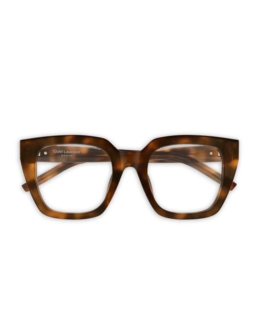 Saint Laurent Brown Square Glasses
