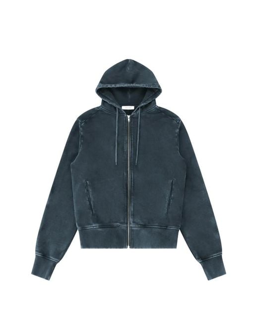 Entire studios Blue Zip-Up Hoodie