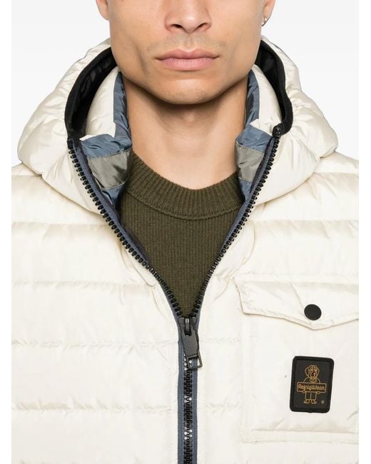 Refrigiwear White Hunter Hooded Jacket for men