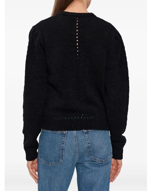 Ulla Johnson Blue Button Knitted Cardigan