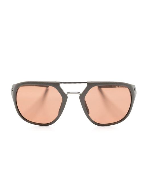 Tag Heuer Pink Pilot-frame Sunglasses for men