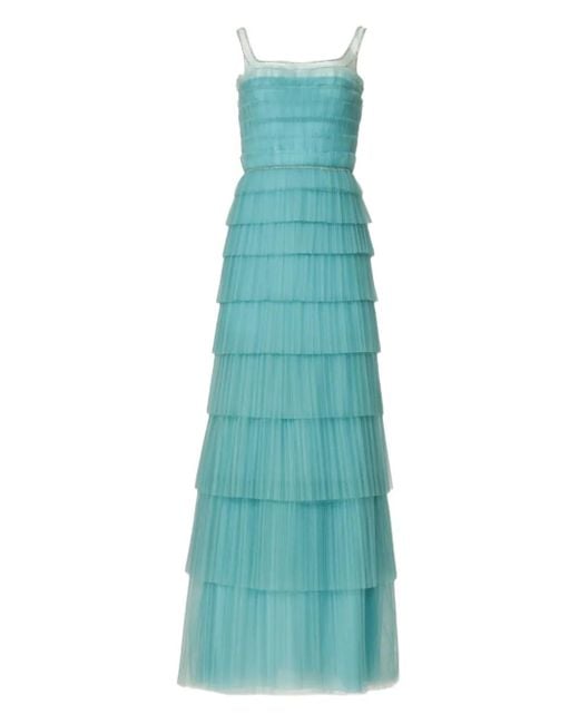 Vestido Arin Costarellos de color Blue