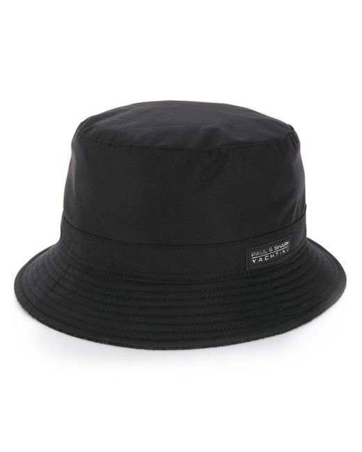 Paul \u0026 Shark Wool Logo Bucket Hat in 