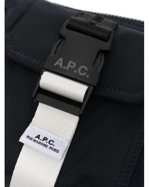 A.P.C. Gürteltasche Mit Logo-Patch in Black für Herren