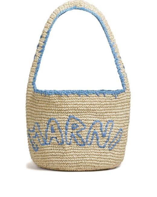 Marni ナッサ ショルダーバッグ White