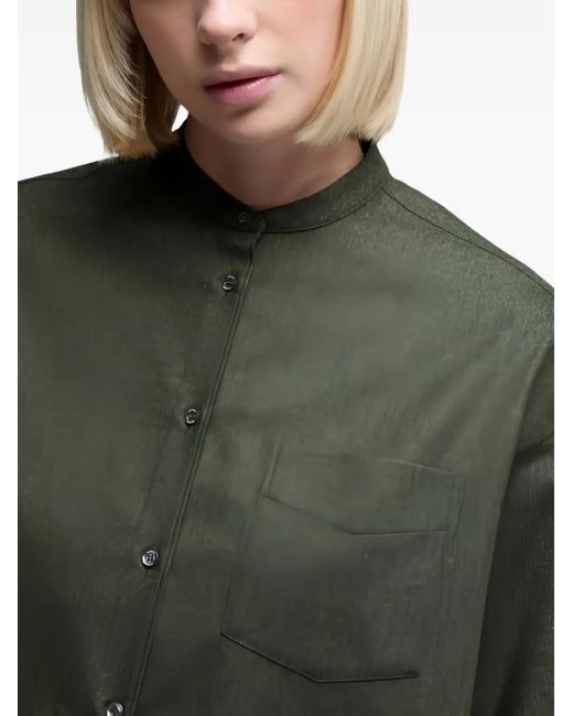 Camicia Con Taschino di Aspesi in Green