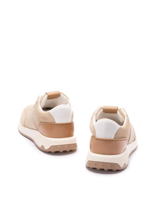 Tod's Pink Suede Leather Sneakers for men
