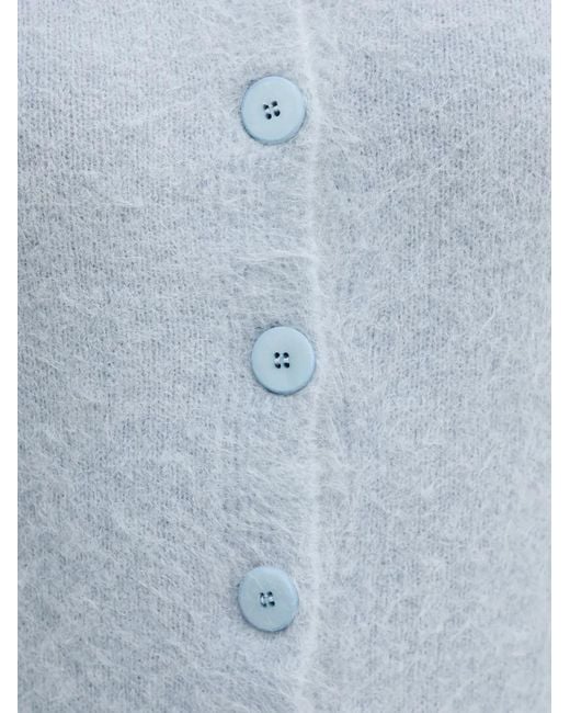 Sandro Ferrone Blue Buttoned Cardigan