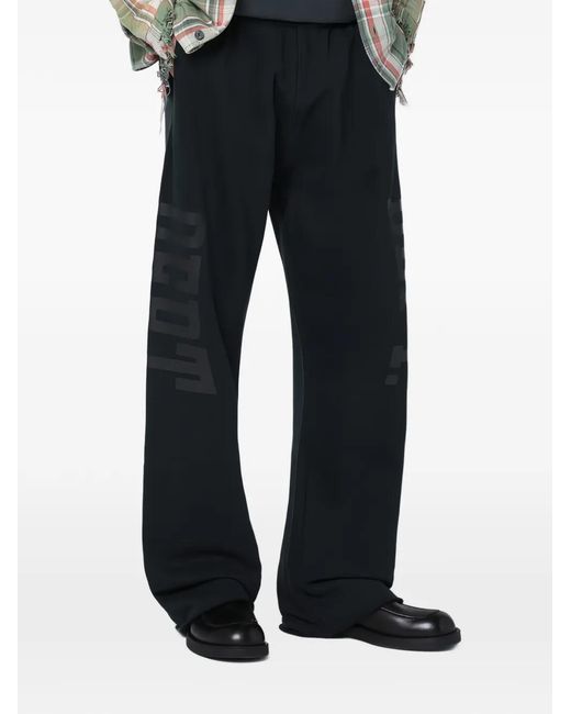 GALLERY DEPT. Black Dept Post Track Pants for men