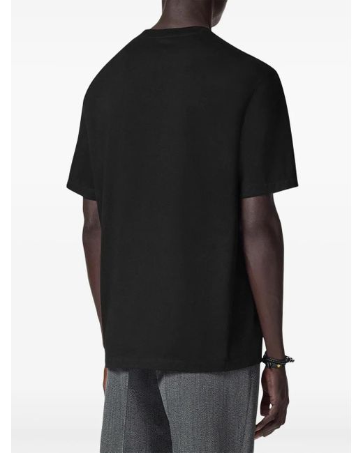 Versace Black T-shirt Pop Pin for men