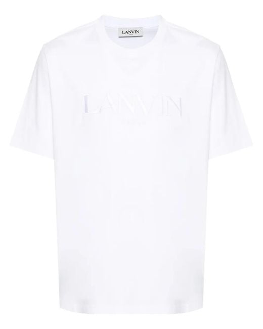 Lanvin White T-Shirts And Polos for men