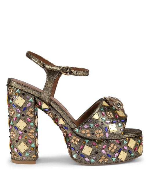 Kurt Geiger Kensington サンダル Metallic