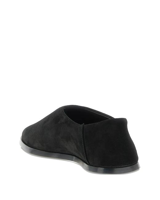 Fear Of God Black Bottines En Daim for men