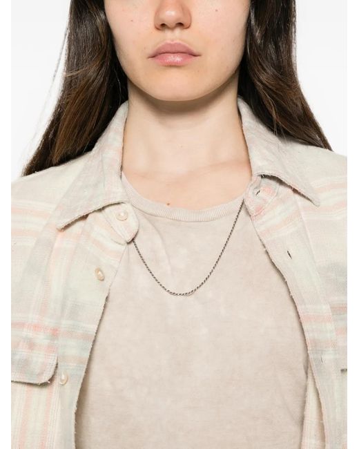 R13 Natural Acid-Wash T-Shirt