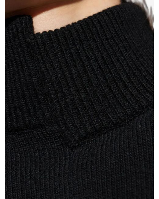 Vetements Black Asymmetric Mini Dress