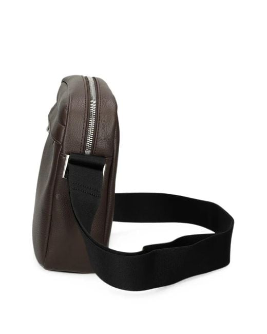 Borsa Messenger Con Logo di Calvin Klein in Black da Uomo