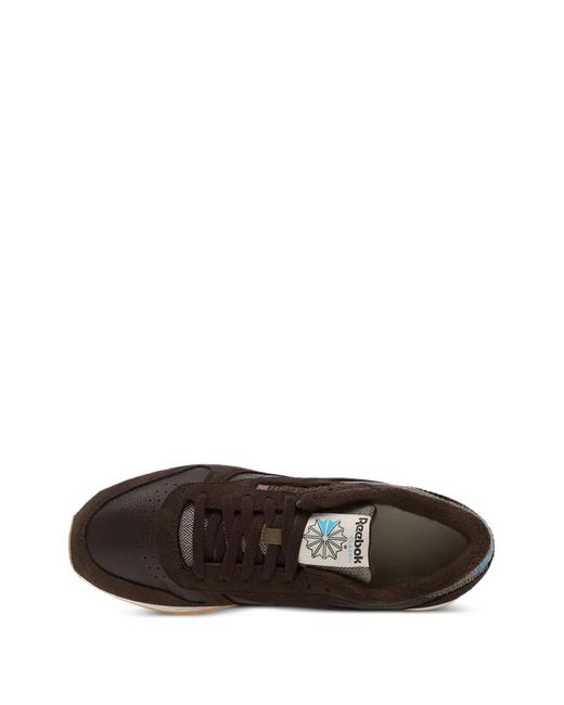 Reebok Brown 1983 Vintag Perforated Leather Sneakers