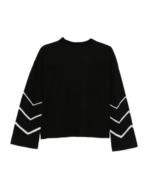 Maglione A Righe di Pennyblack in Black