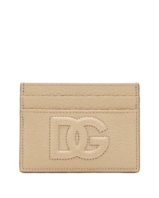 Dolce & Gabbana Natural Logo Card Holder for men