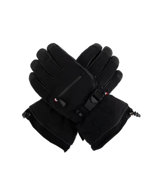Moncler Black Gloves