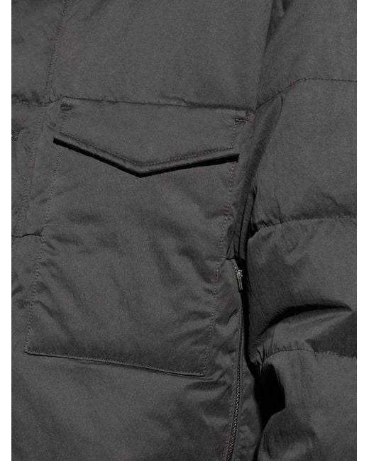 Paul Smith Black Chest-Pocket Padded Jacket for men