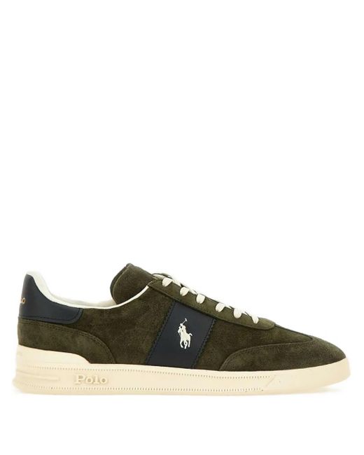 Polo Ralph Lauren Green Hrt Aera Sneakers for men