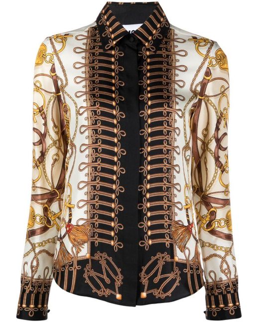 moschino military jacket