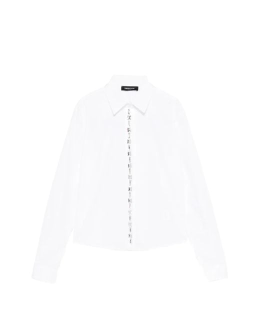 Fabiana Filippi ビジュートリム シャツ ホワイト | Lyst