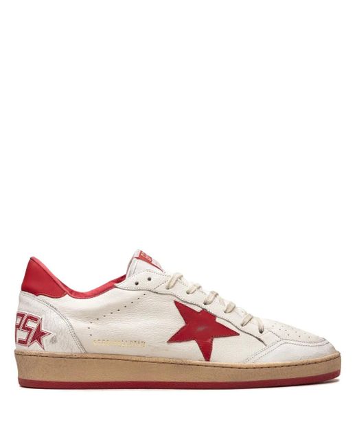 Golden Goose Deluxe Brand Pink Ball Star Trainers for men