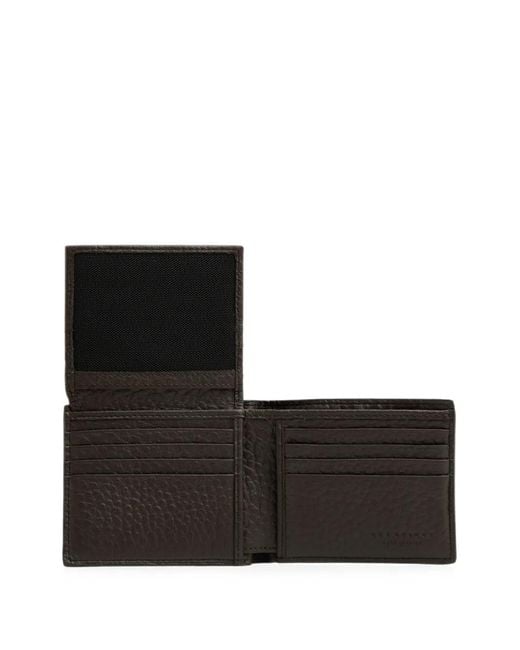 The Bridge Black Leather Wallet for men