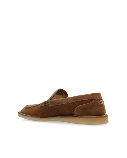 Dolce & Gabbana Brown Shoes Type Loafers