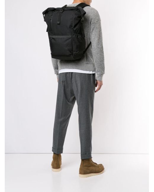 mens roll top backpack