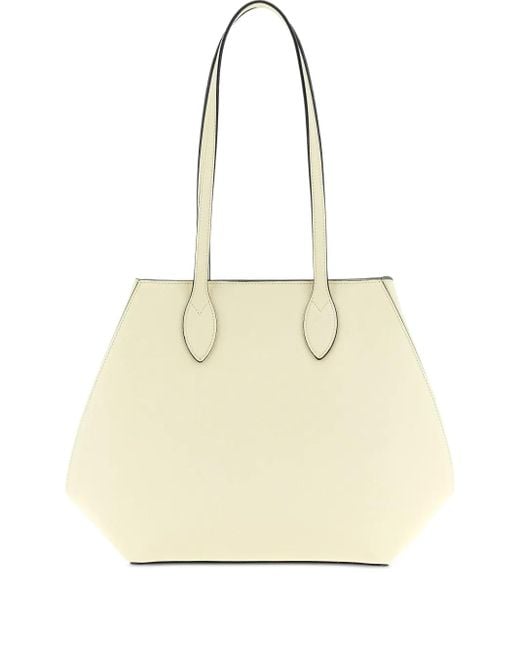 Valextra Vivi ハンドバッグ M Natural