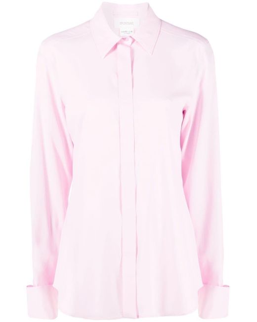 Sportmax Pink Long-sleeve Blouse