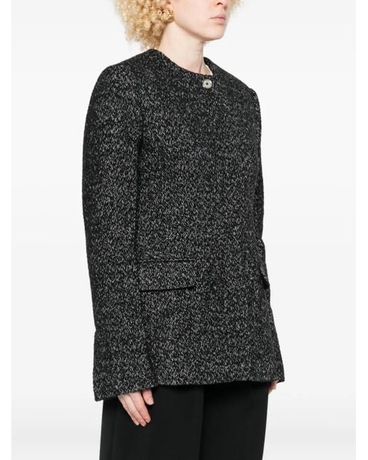 Totême Black Wool Blazer Jacket