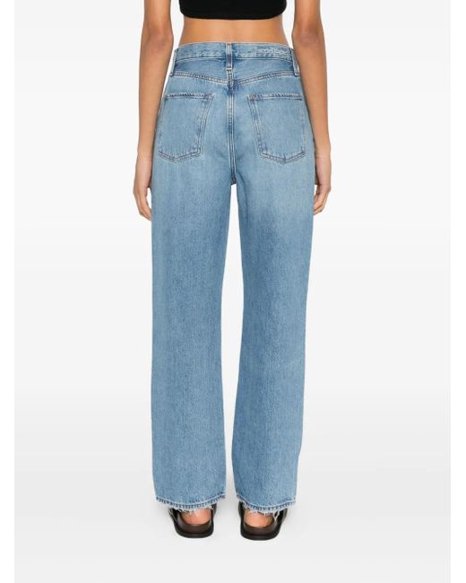 FAVORITE DAUGHTER Blue Otto Frayed Jeans