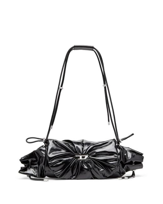 DIESEL Scrunch-d ショルダーバッグ Black