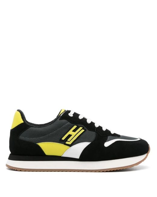 HIDE & JACK Black Over Running Sneakers
