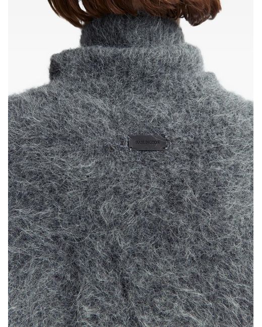 16Arlington Gray Sephia Roll-Neck Sweater