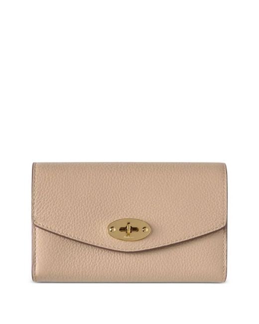 Mulberry Natural Portefeuille Darley Médium