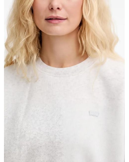 Sudadera Con Logo Levi's de color White