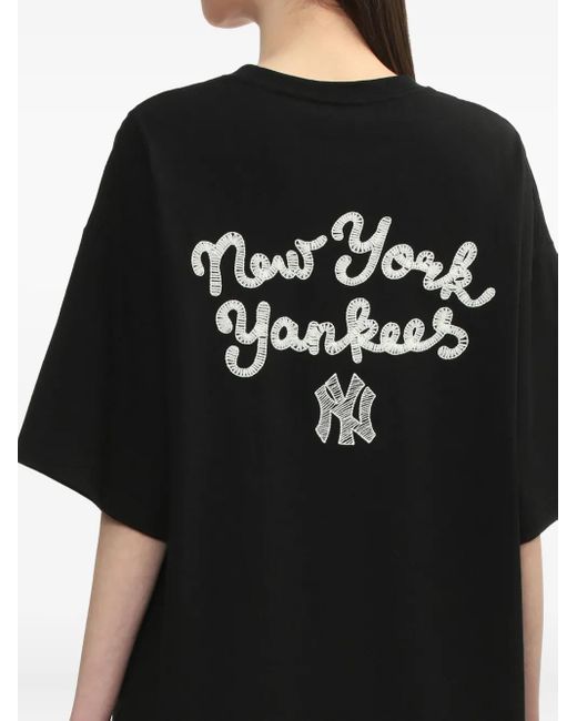 KTZ Black Embroidered-Logo Cotton T-Shirt