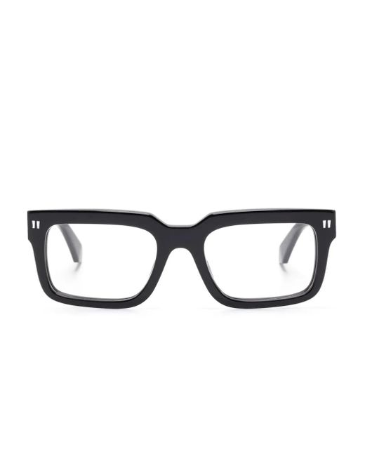 Off-White c/o Virgil Abloh Brille Mit Eckigem Gestell in Black für Herren