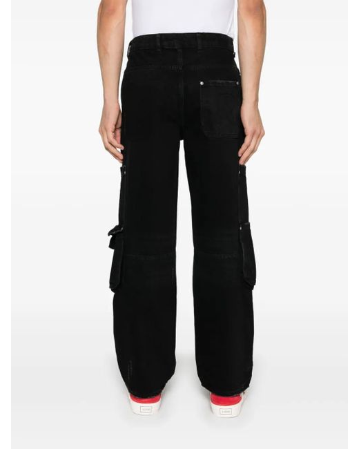 Represent Black Jeans for men