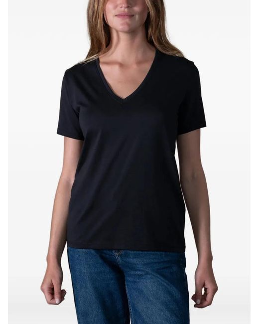 ANONYM APPAREL Black Romy V-Neck T-Shirt