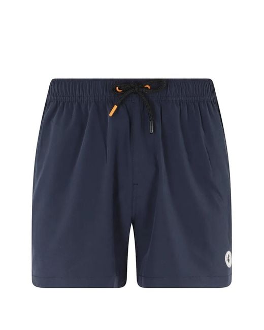 Save The Duck Blue Mod. Demna Drawstring Swim Shorts for men