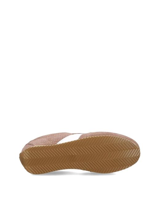 Philippe Model Pink Leather Sneakers