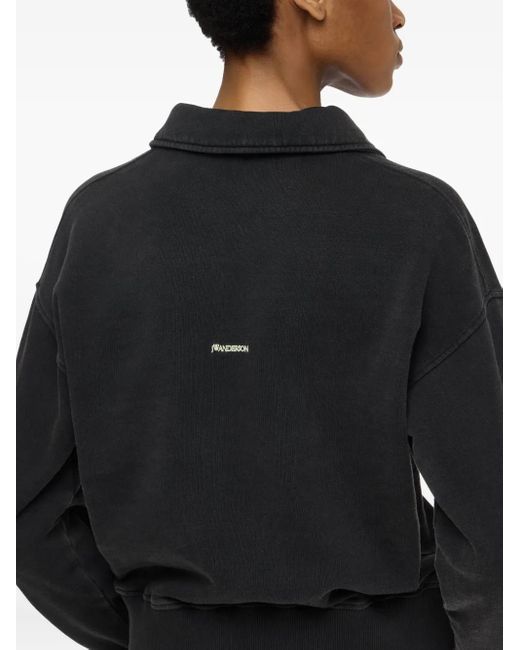 J.W. Anderson コットン ポロシャツ Black